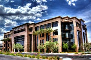 A look at the Boyd Gaming office building.